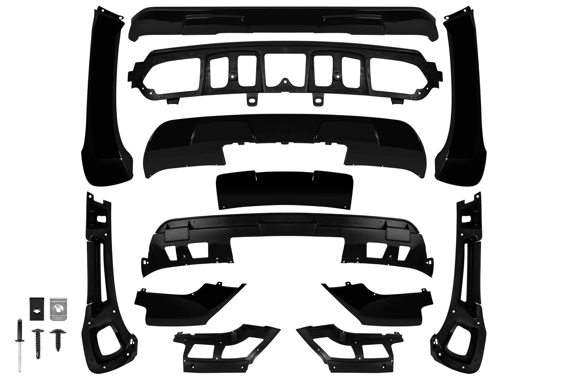 Аеро пакет за BMW X5 E70 2007-2009 година од 13 делови