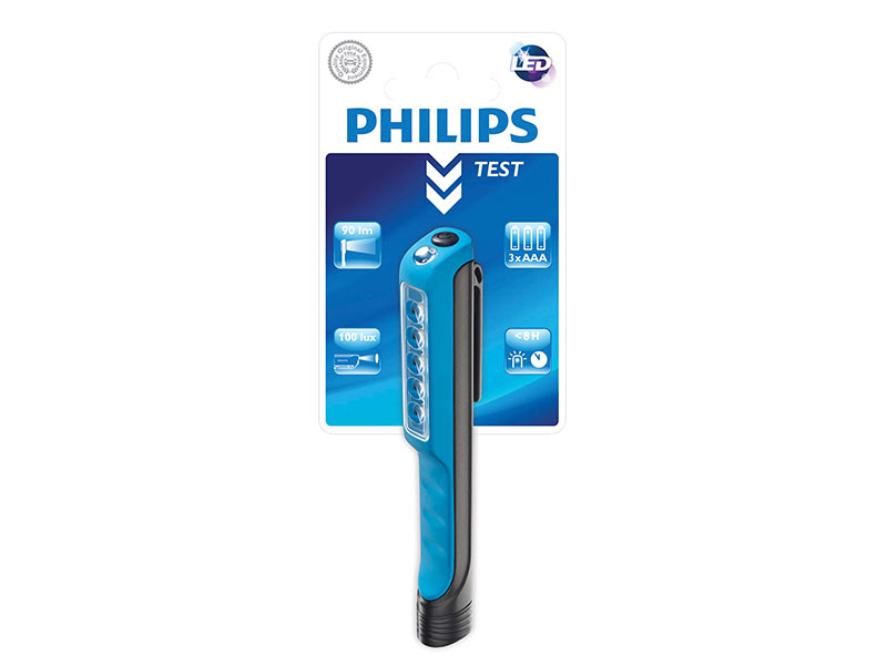 LED сервисна ламба Philips тип пенкало 1.6W со батерии ААА