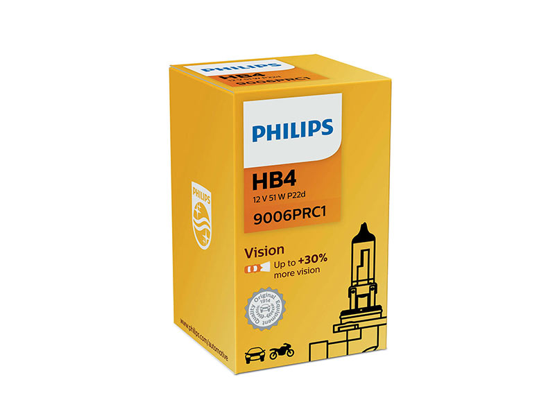 Халогенска сијалица Philips HB4 Vision 12V, 55W, P20D, 1 бр.