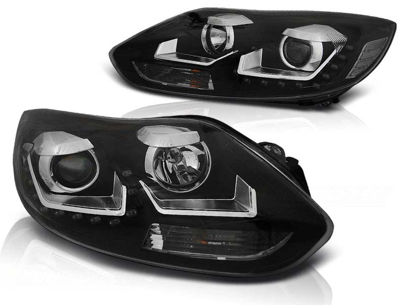 Комплет тунинг фарови со LED светла за Ford FOCUS MK3 2011- 10.2014 , лев и десен