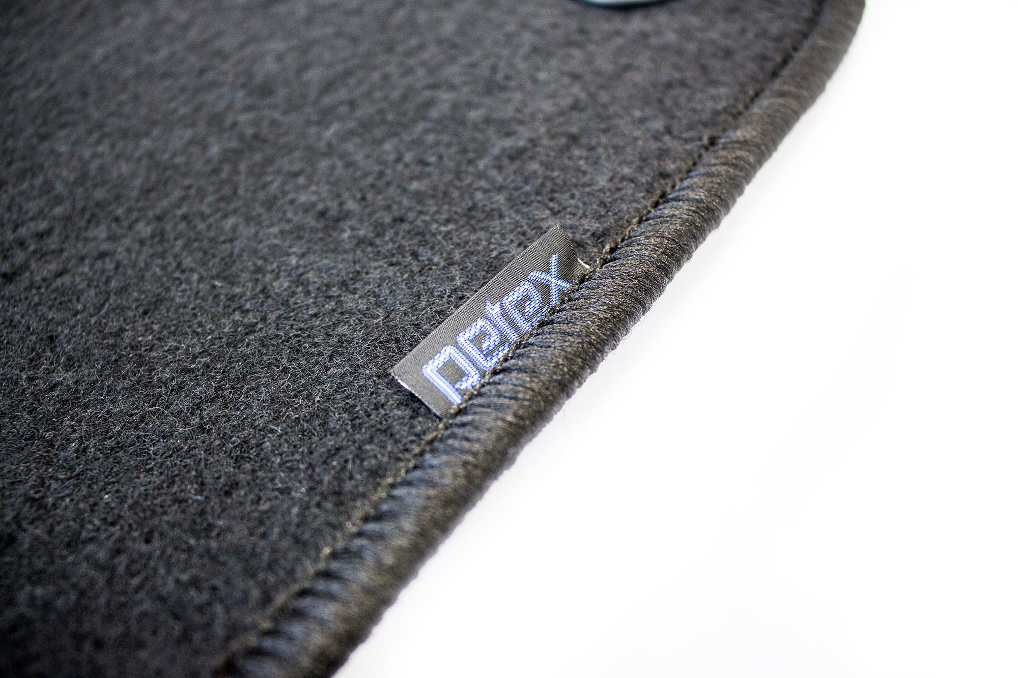 Платнена патосница Petex за Tesla Model X по 2019 година задна цела, 1 дел, црна, материјал REX