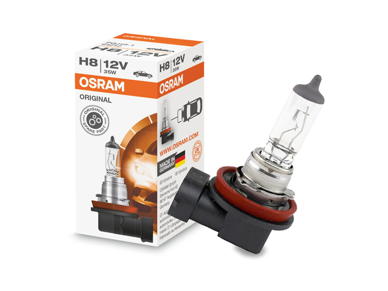 Халогенска сијалица Osram H8 Original 12V, 35W, PGJ19-1, 1 бр.