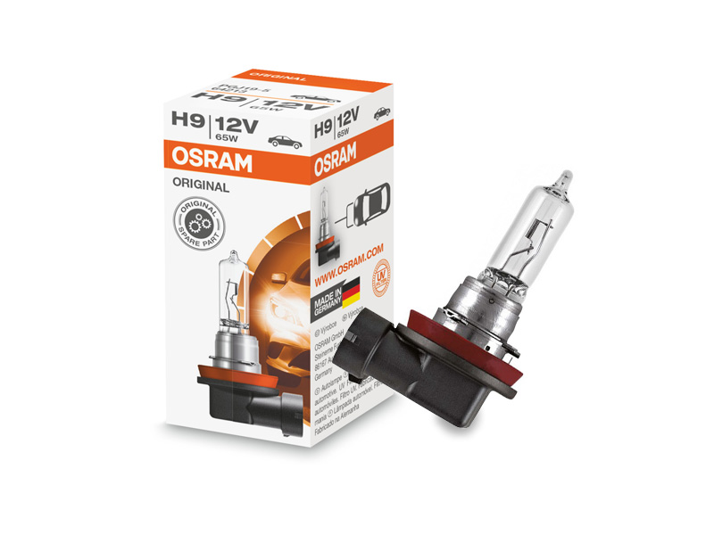 Халогенска сијалица Osram H9 Original 12V, 65W, PGJ19-5, 1 бр.