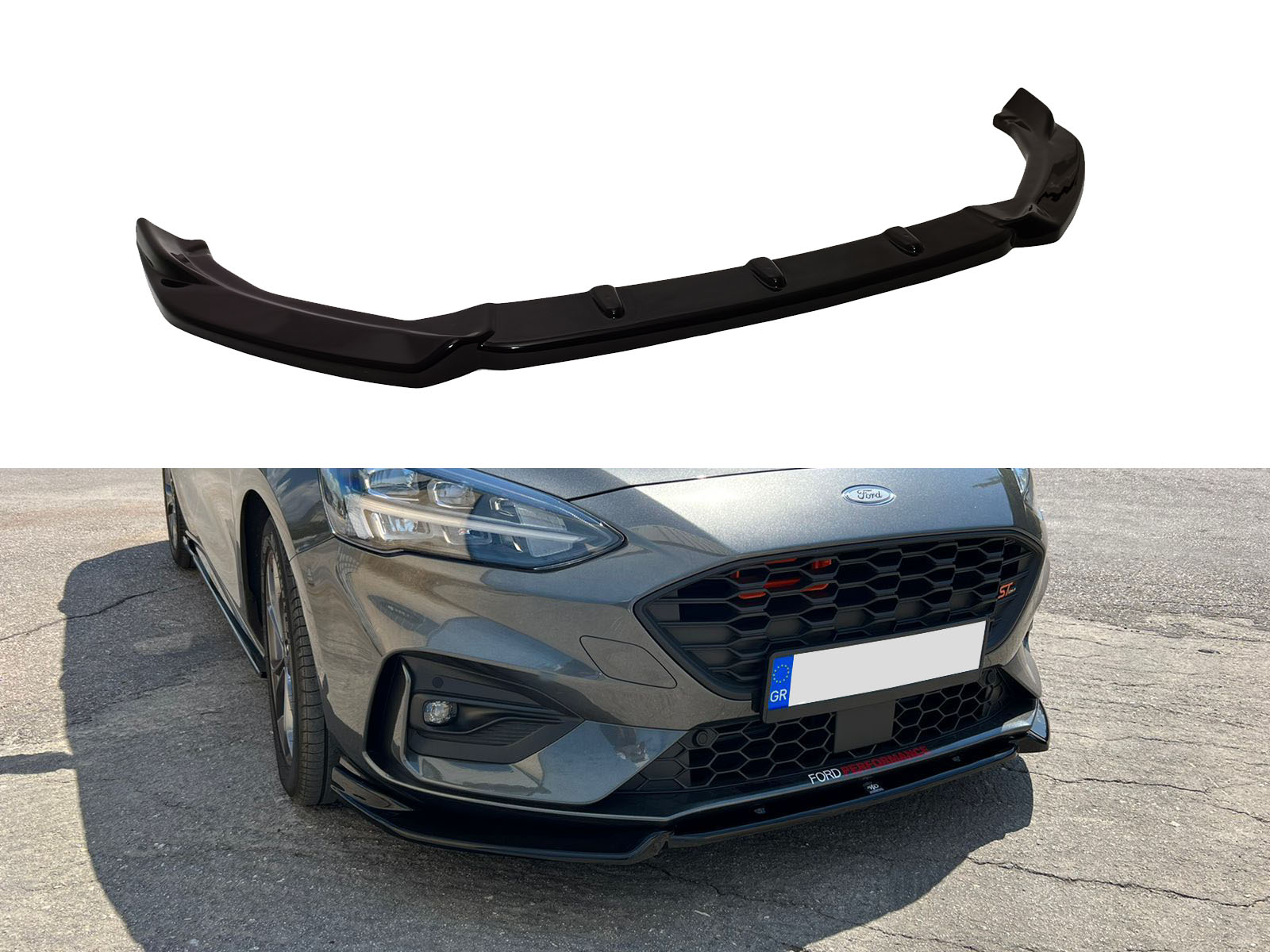 Спојлер  Motordrome Design за преден  ST, ST-Line браник на Ford Focus Mk4 2018-2021