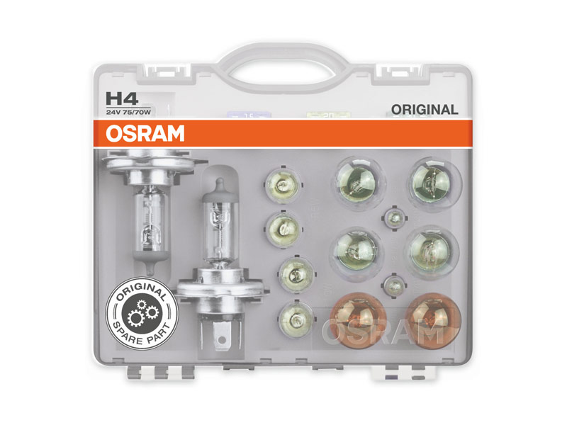 Резервен комплет H4 сијалици Osram Original 24V