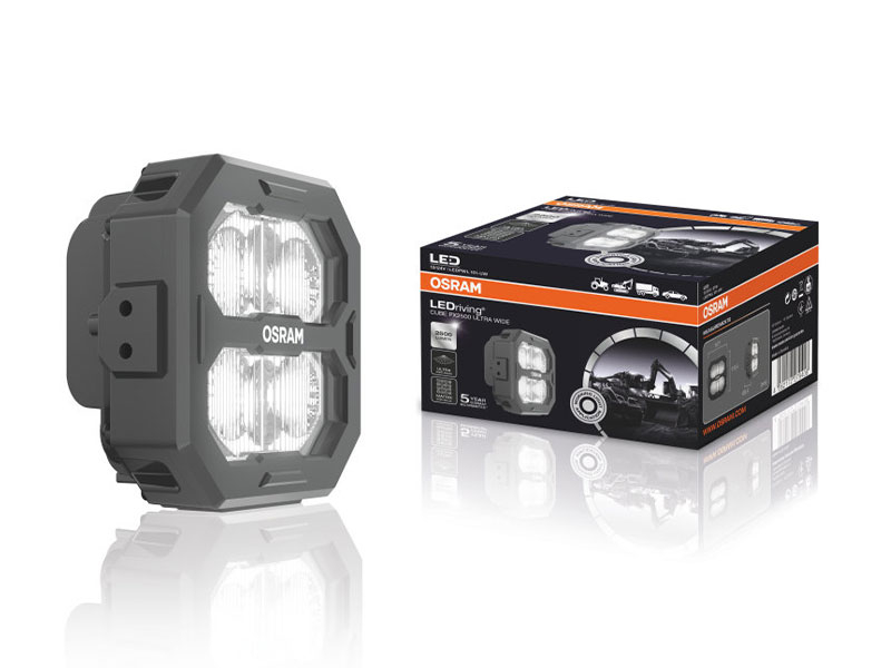 LED бар Osram Cube PX Ultra-Wide Beam 12-24V, 27W, 2500lm, 6000K, 117.1x68.4x113.4mm