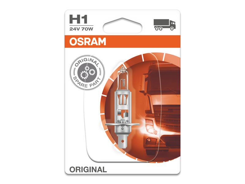 Халогенска сијалица Osram H1 Original 24V, 70W, P14.5s, 1 бр.