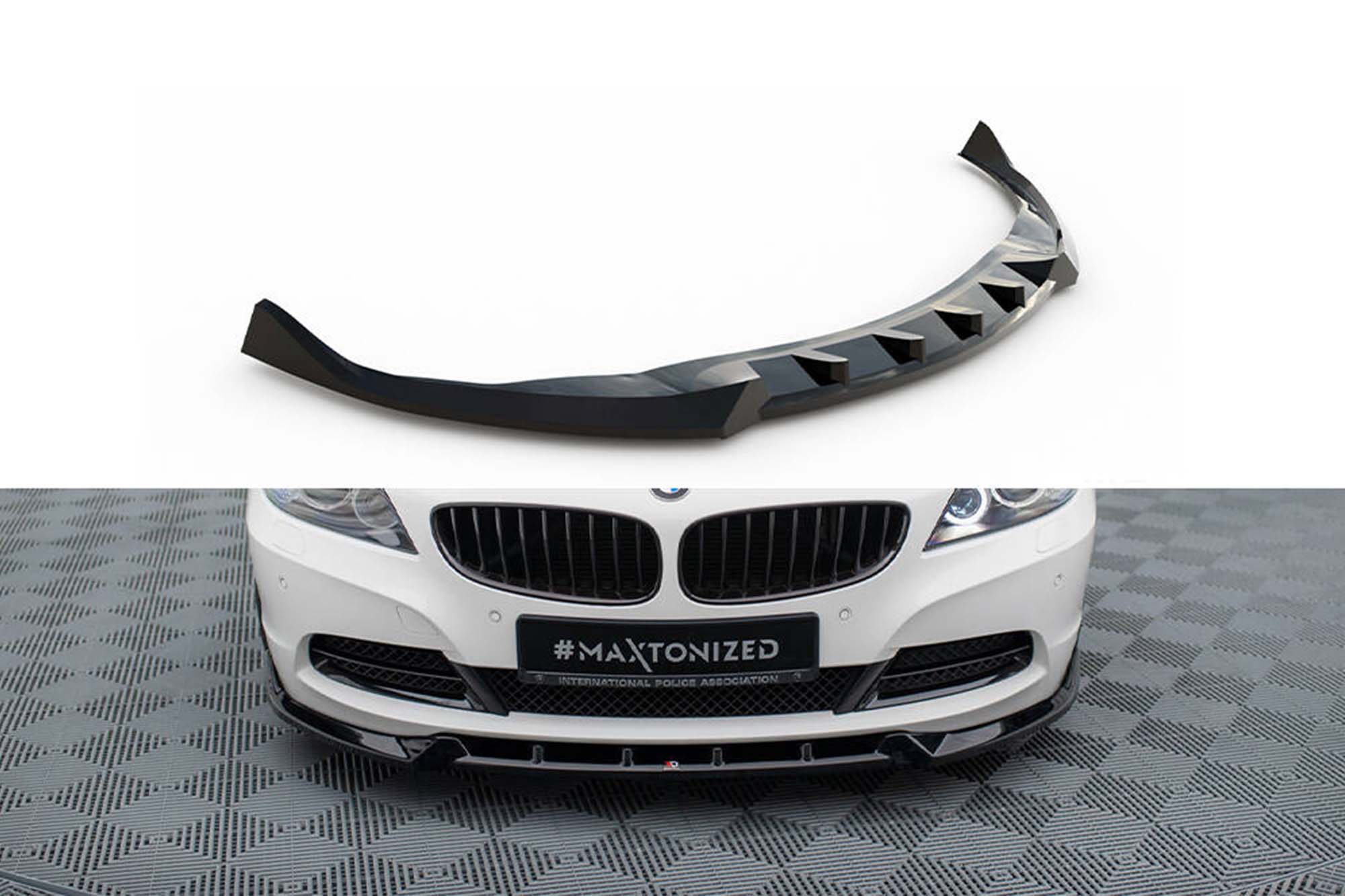 Спојлер  Maxton Design верзија 2 за преден  браник на BMW Z4 E89 2009-2013, црн лак