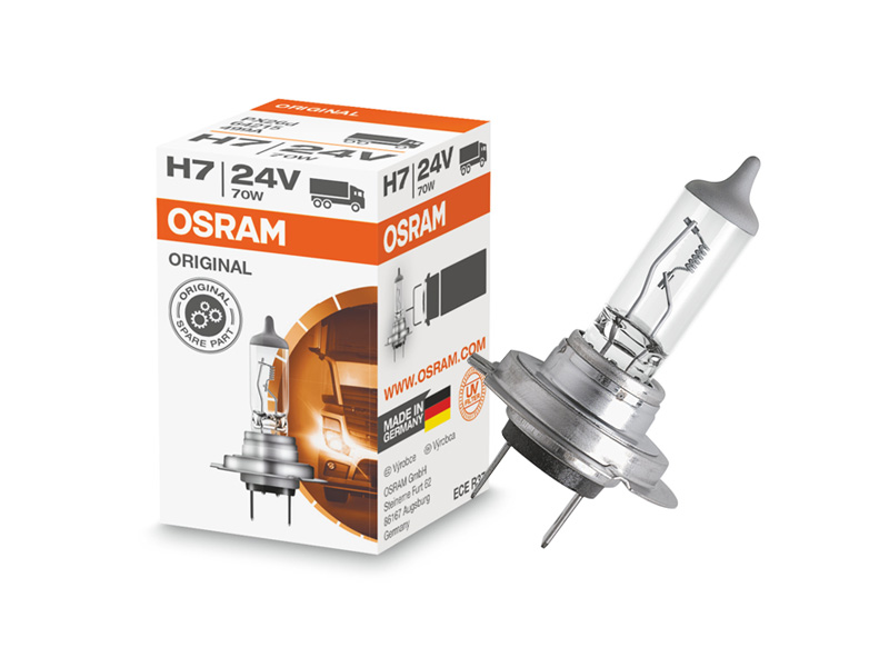 Халогенска сијалица Osram H7 Original 24V, 70W, PX26d, 1 бр.