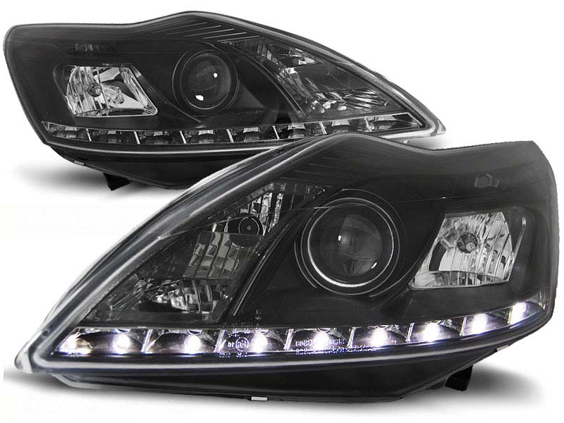 Комплет тунинг фарови со LED светла за Ford FOCUS MK2 02.2008-2010 , лев и десен