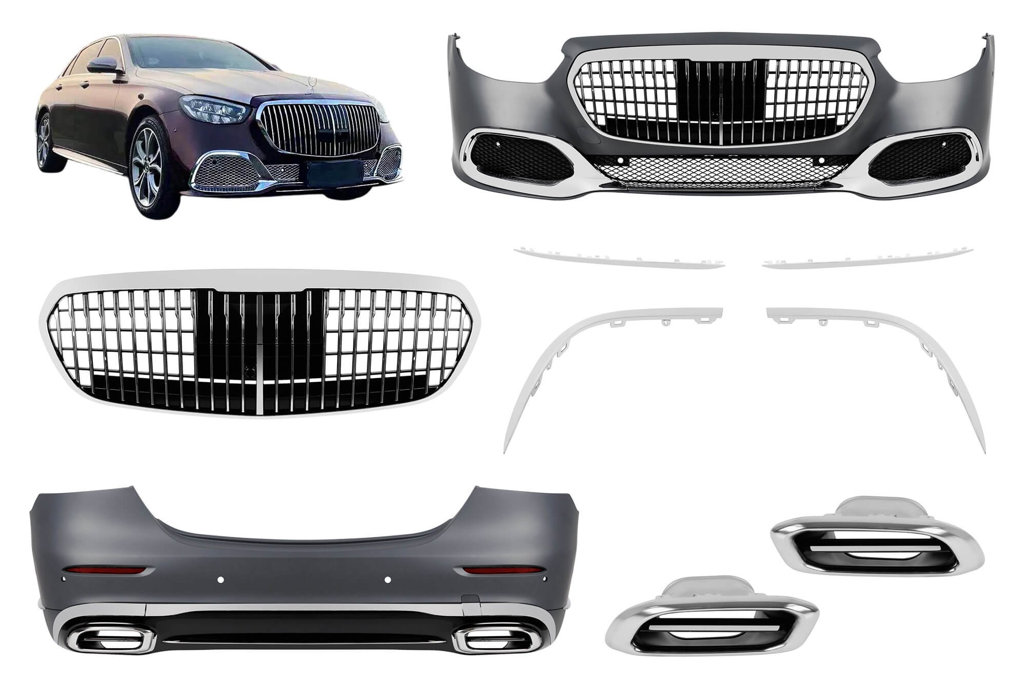 Тунинг пакет за Mercedes W213 седан 2019-2022 конверзија кон W223
