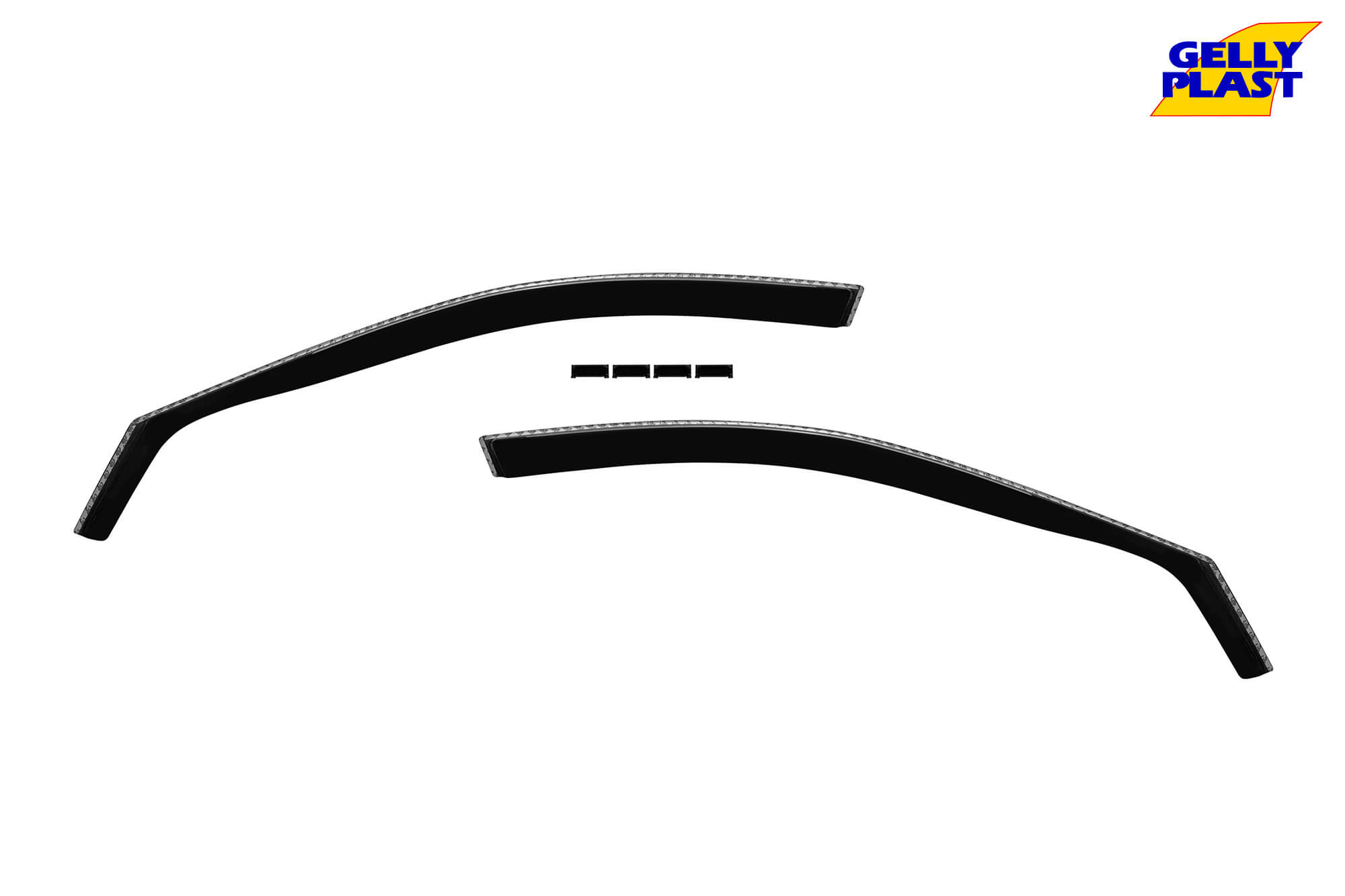 Предни ветробрани Gelly Plast за Ford Fiesta 2008-2017 со 3 врати, црни 2 бројки