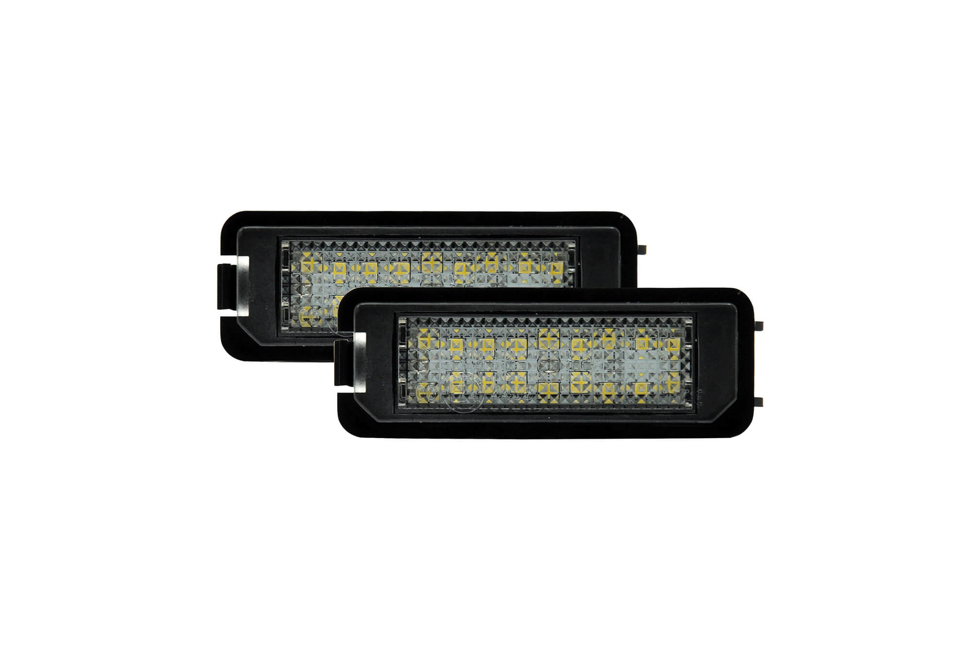 Комплет LED плафони за регистарска таблица за Volkswagen EOS,Golf IV,Golf V,Lupo,New Bittle,Polo,Passat B6,Passat CC,Phaeton