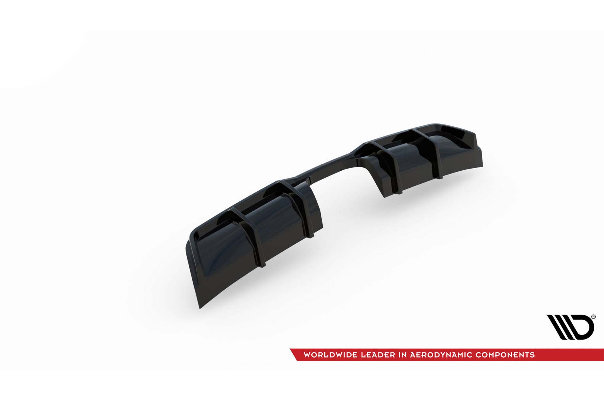 Дифузер  Maxton Design за заден браник на Mini Cooper John Cooper Works R56 2006-2010,црн мат