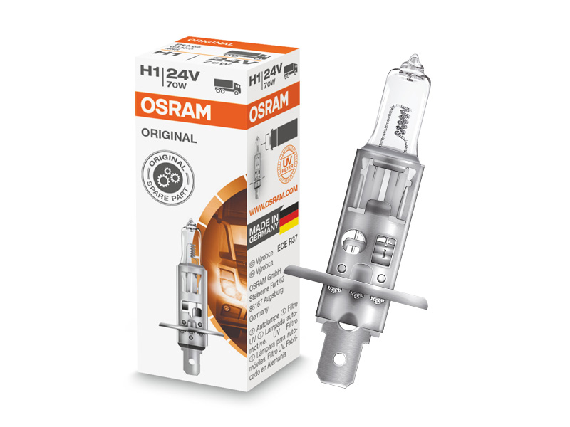 Халогенска сијалица Osram H1 Original 24V, 70W, P14.5s, 1 бр.