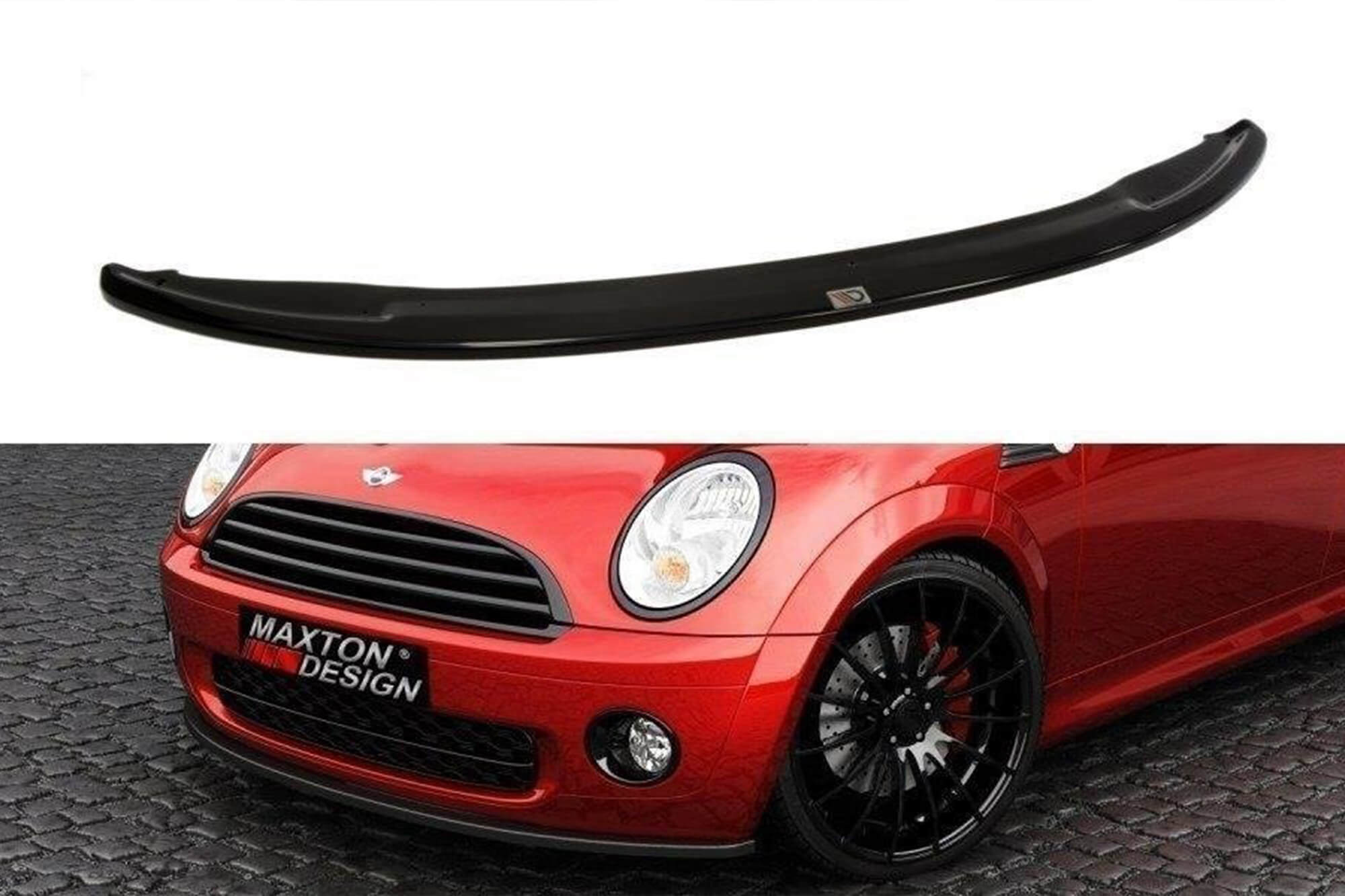 Спојлер  Maxton Design за стандарден  преден  браник на Mini Cooper 2006-2011, боја карбон