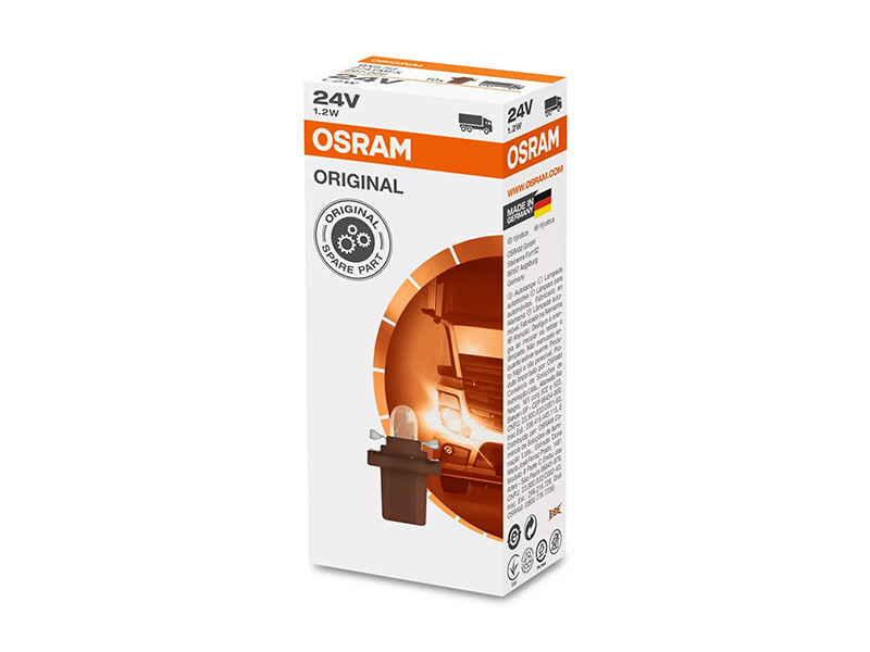 Сијалица за табло Osram Original 24V, 1.2W,  BX8.5d кафеава, 1 број