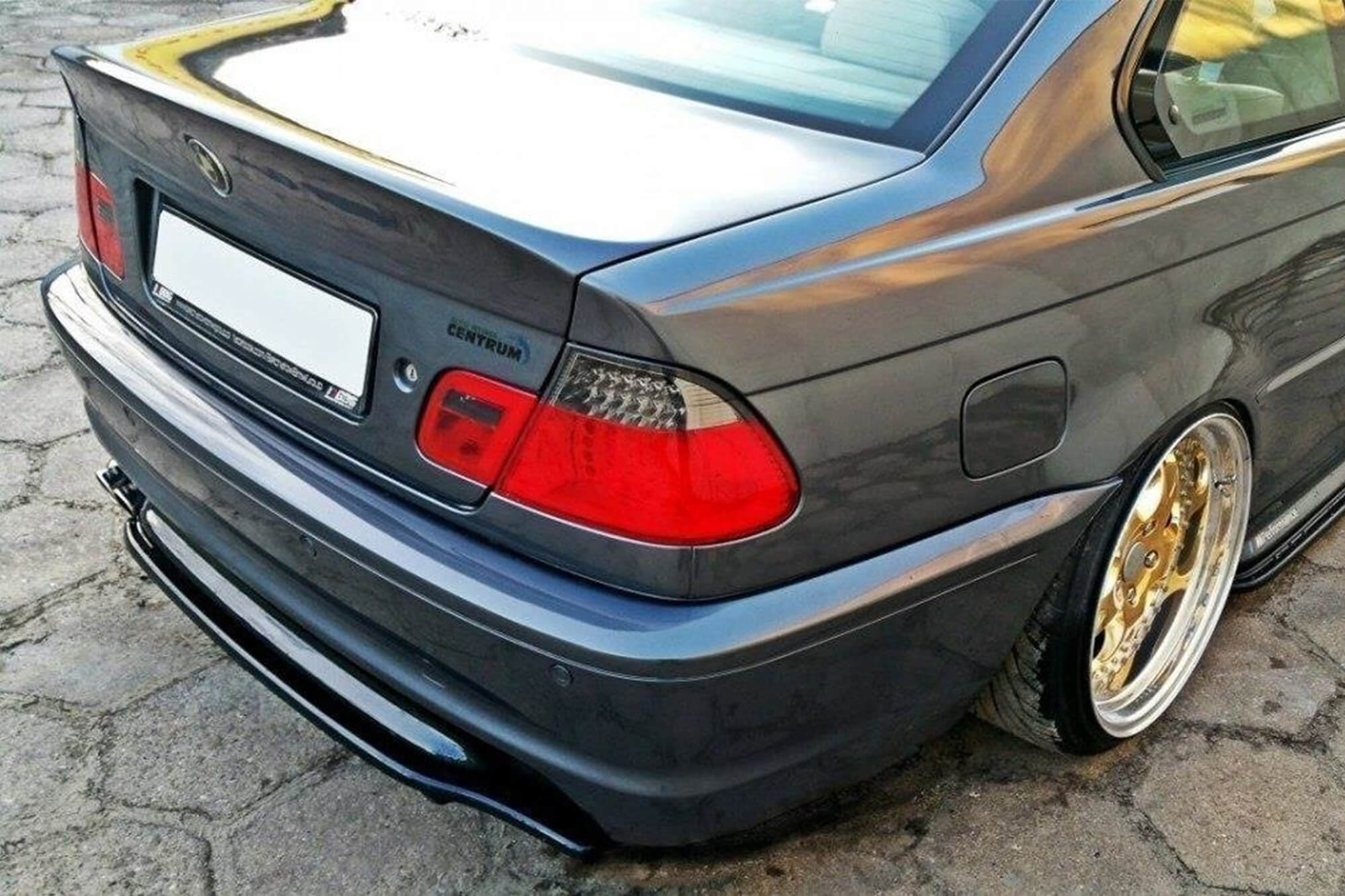 Додаток  Maxton Design за Дифузер  за заден М Technik браник на BMW серија 3 E46 купе 1999-2003, боја карбон