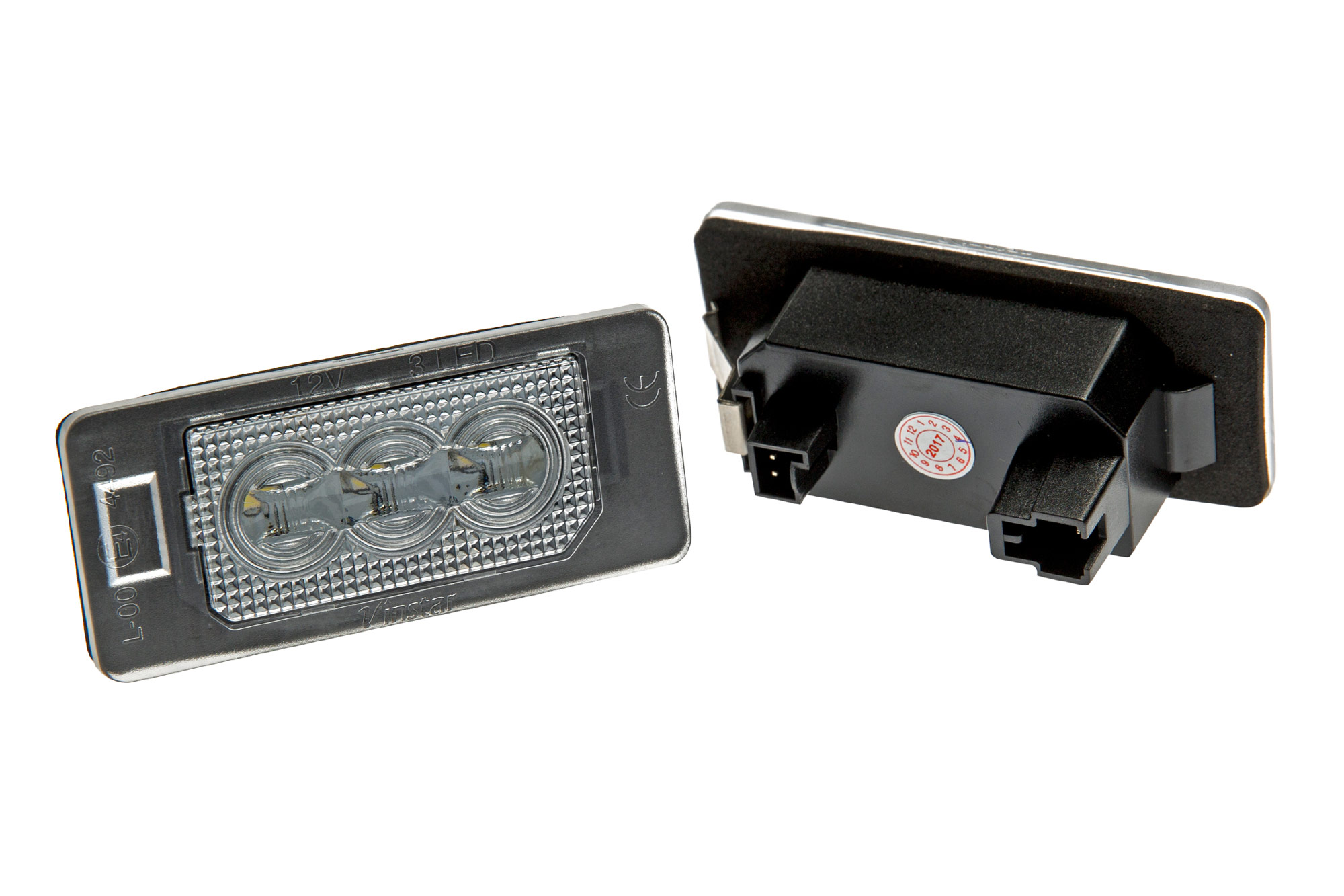 Комплет LED плафони High Power за регистрација за BMW E82,E90,E91,E92,E93,F30,F31,F34,E39,E60,E61,F10,F11,E84,F25,E70,F15,E71, лев и десен