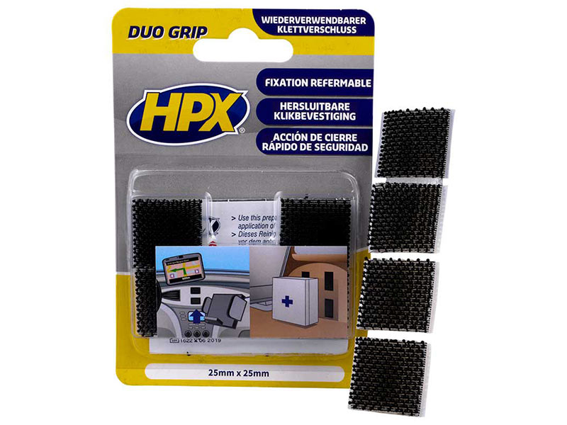 Универзални ленти HPX тип Duo Grip 4/25mm/25mm црна