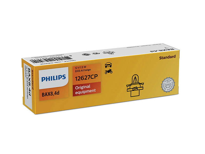 Сијалица за контролна табла/ шалт табла Philips B8.4D Standard кремава 12V, 1.5W, B8.4D, 1 бр.