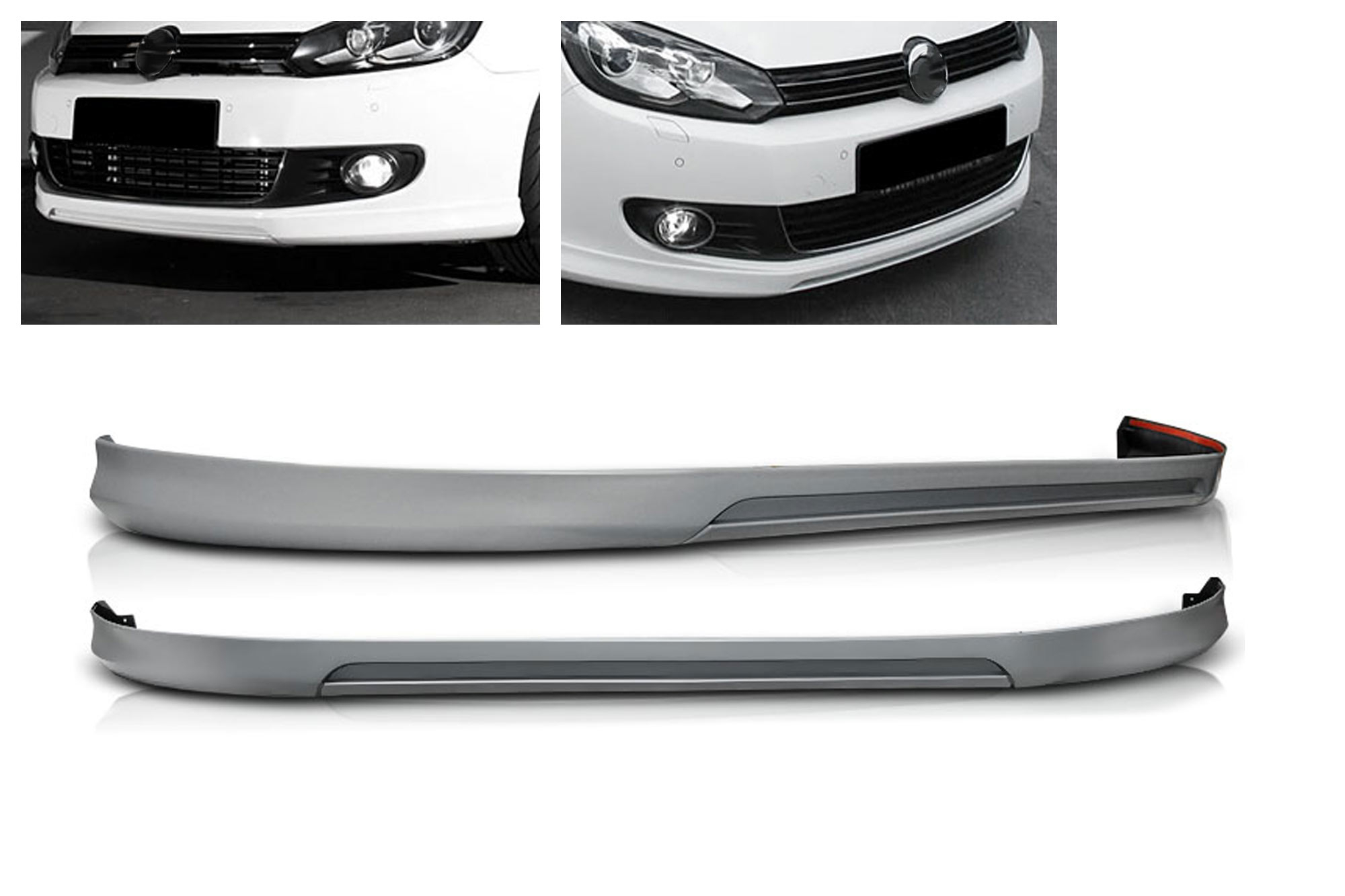 Спојлер преден браник за VW Golf VI 2008-2012