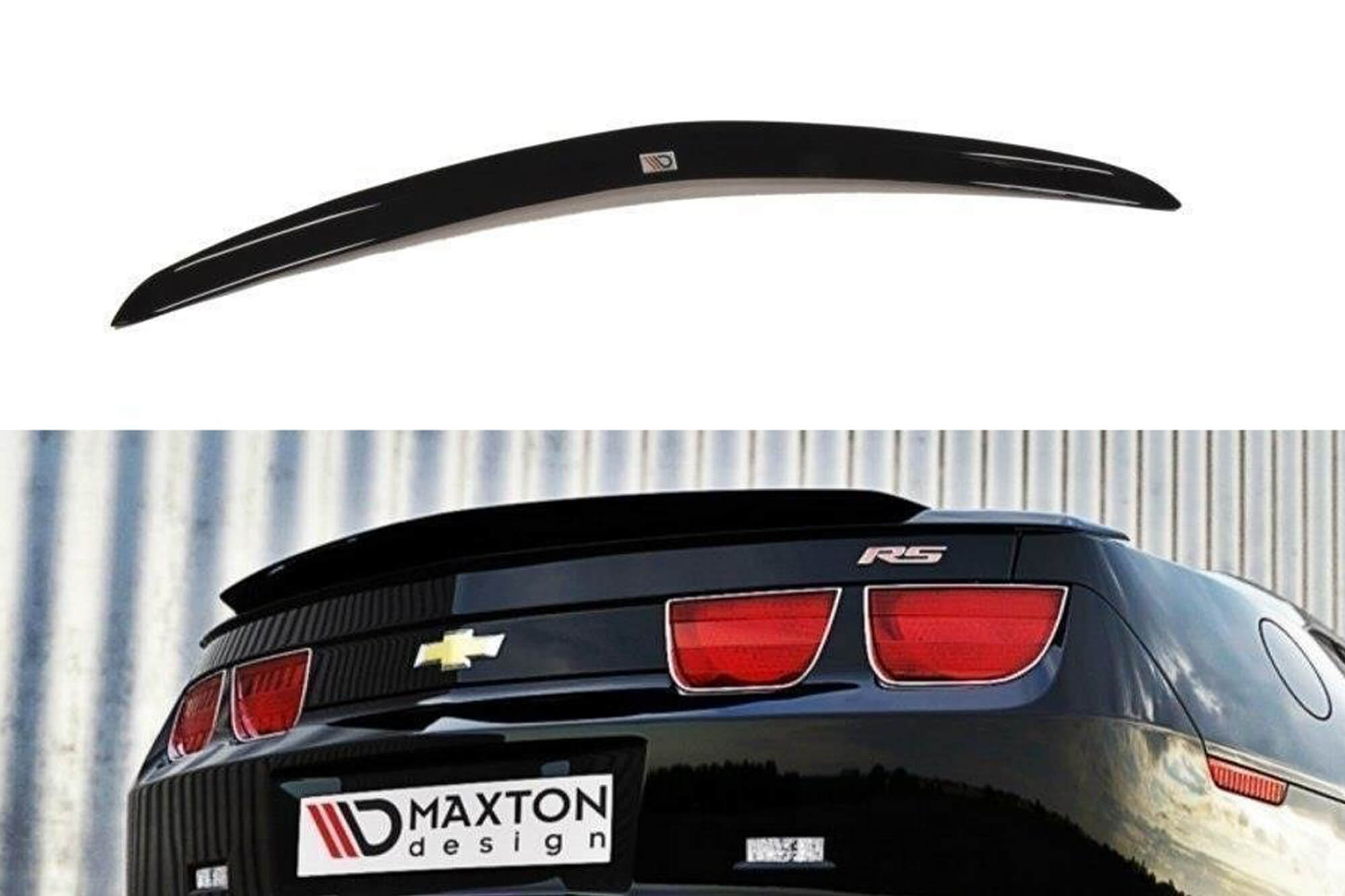 Спојлер  Maxton Design тип SS за багажник на Chevrolet Camaro 5 2009-2013, боја карбон