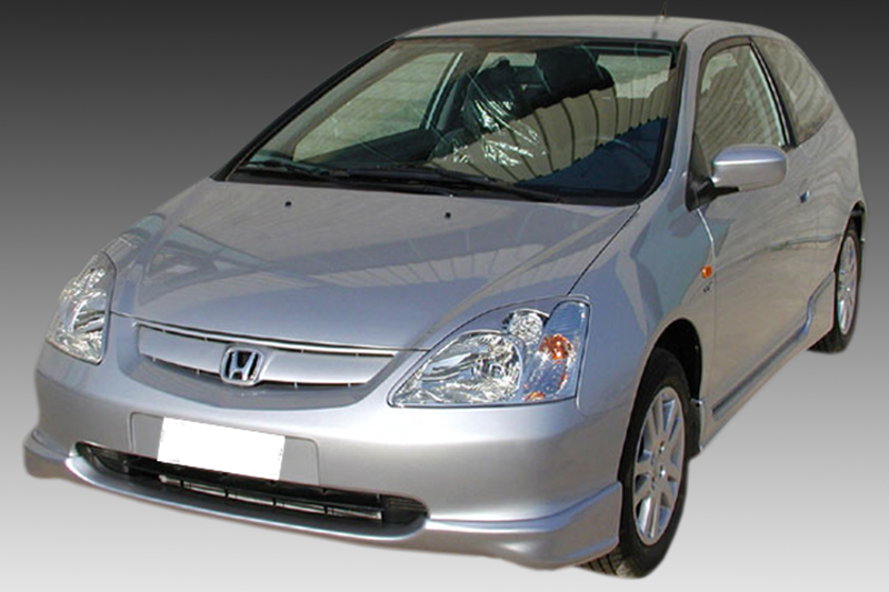 Спојлер  Motordrome Design за преден  браник на Honda Civic Mk7 хечбек 2001-2005