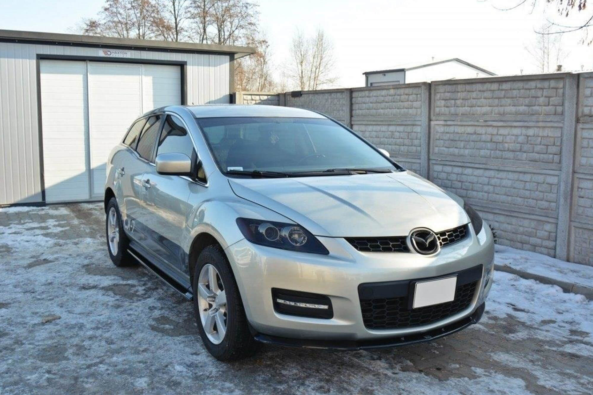 Спојлер  Maxton Design за преден  браник на Mazda CX-7 2006-2009, црн лак