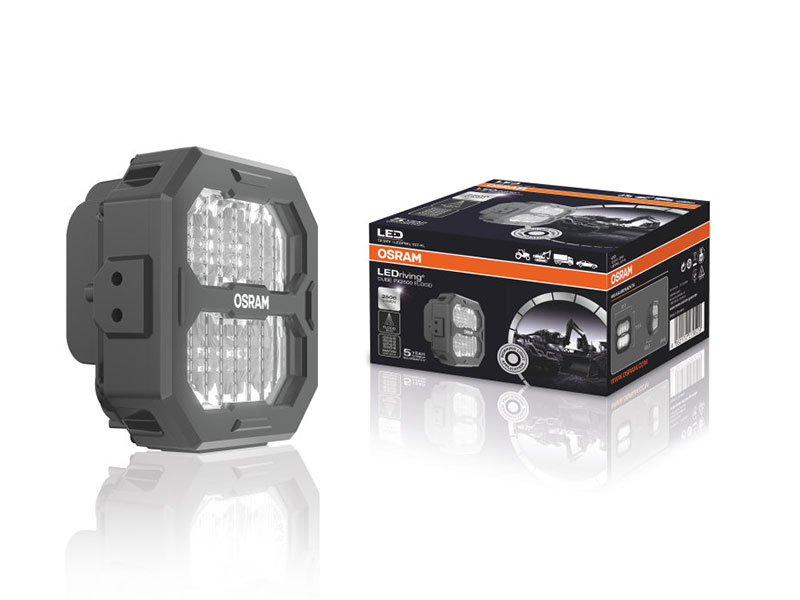 LED бар Osram Cube PX Flood Beam 12-24V, 27W, 2500lm, 6000K, 117.1x68.4x113.4mm