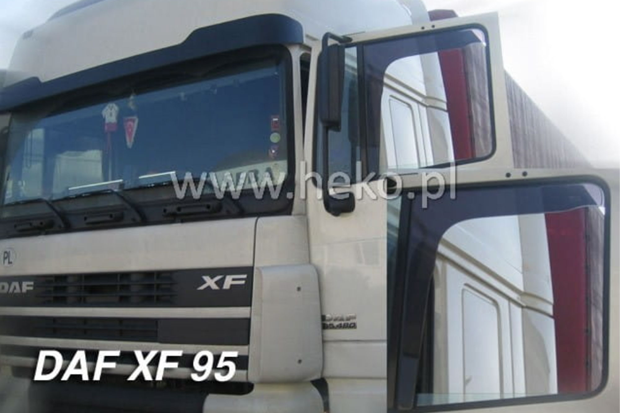 Предни ветробрани Heko за DAF 95 XF после 1998 година/105 XF 2 врати после 2007 година