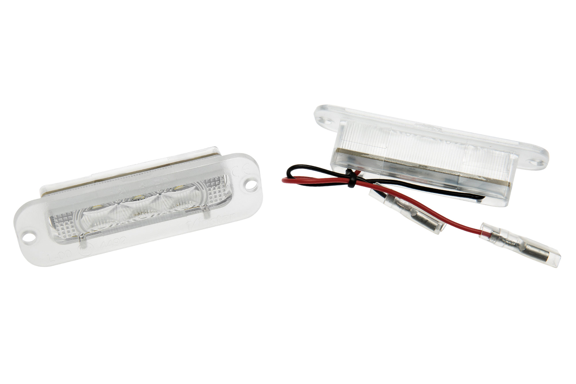 Комплет LED плафони за регистарска таблица за Mercedes G класа W463 G500, G55, G550, лев и десен