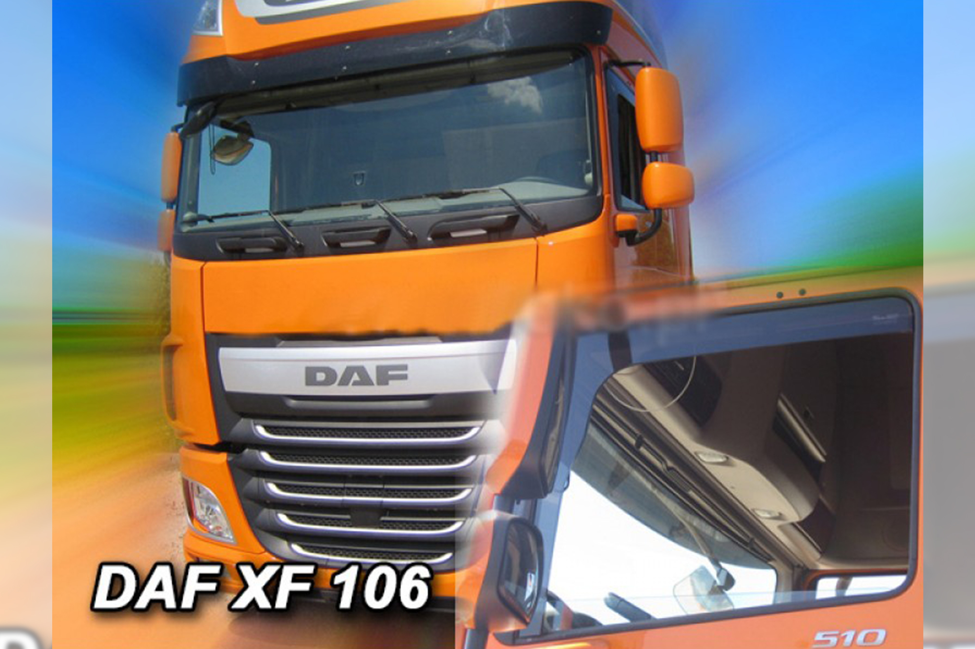 Предни ветробрани Heko за DAF 106 XF после 2013 година