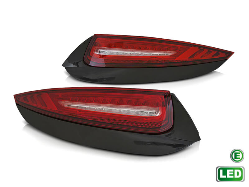 Комплет LED штопови за Porsche 911 997 2009-2012, црвена и бела основа, лев и десен