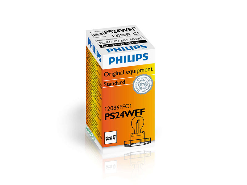 Халогенска сијалица Philips PS24W, Standard 12V, 24W, PG20/3, 1 бр.