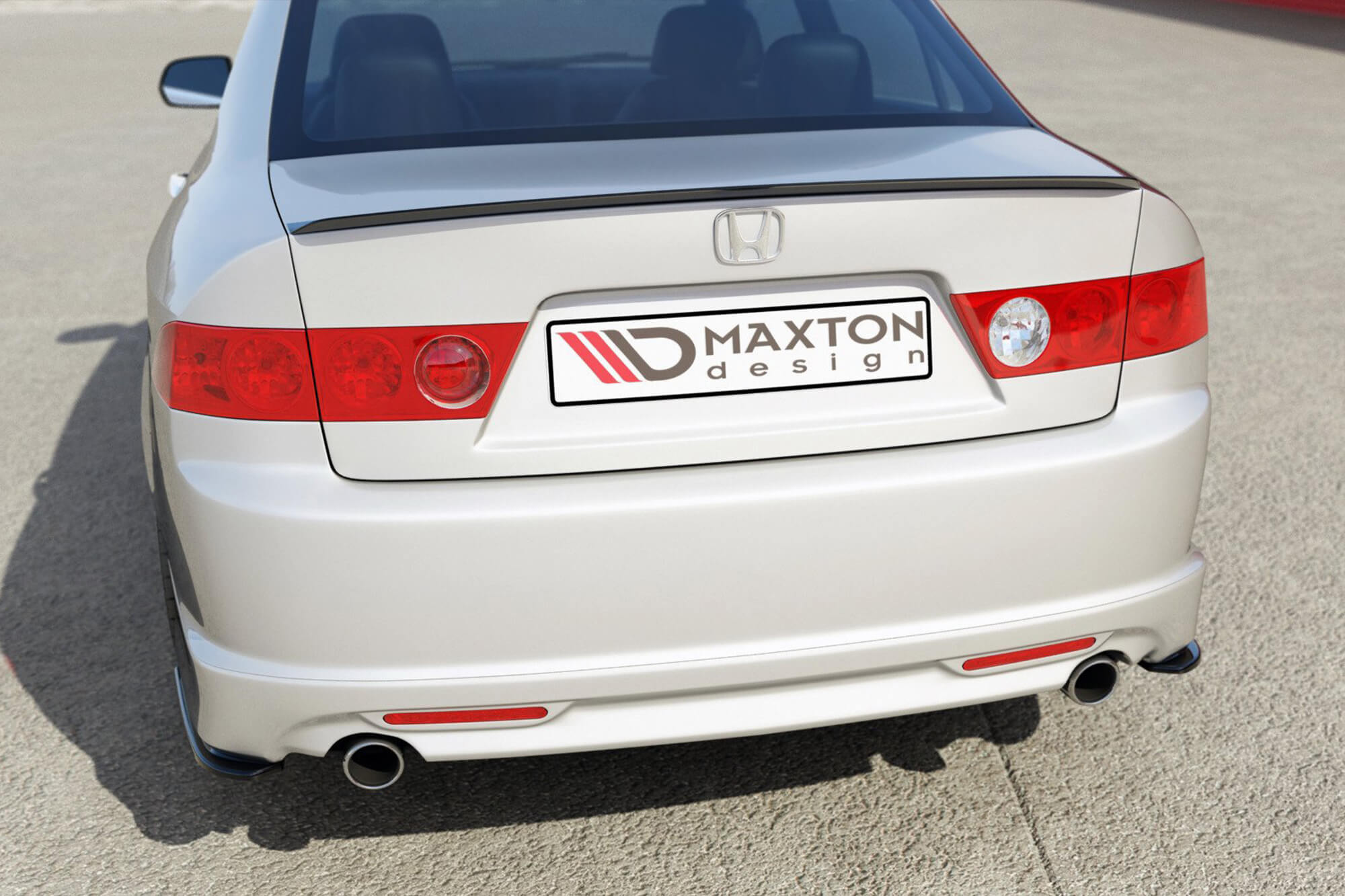 Спојлер  Maxton Design тип Type-S за багажник на Honda Accord 2002-2007, црн мат