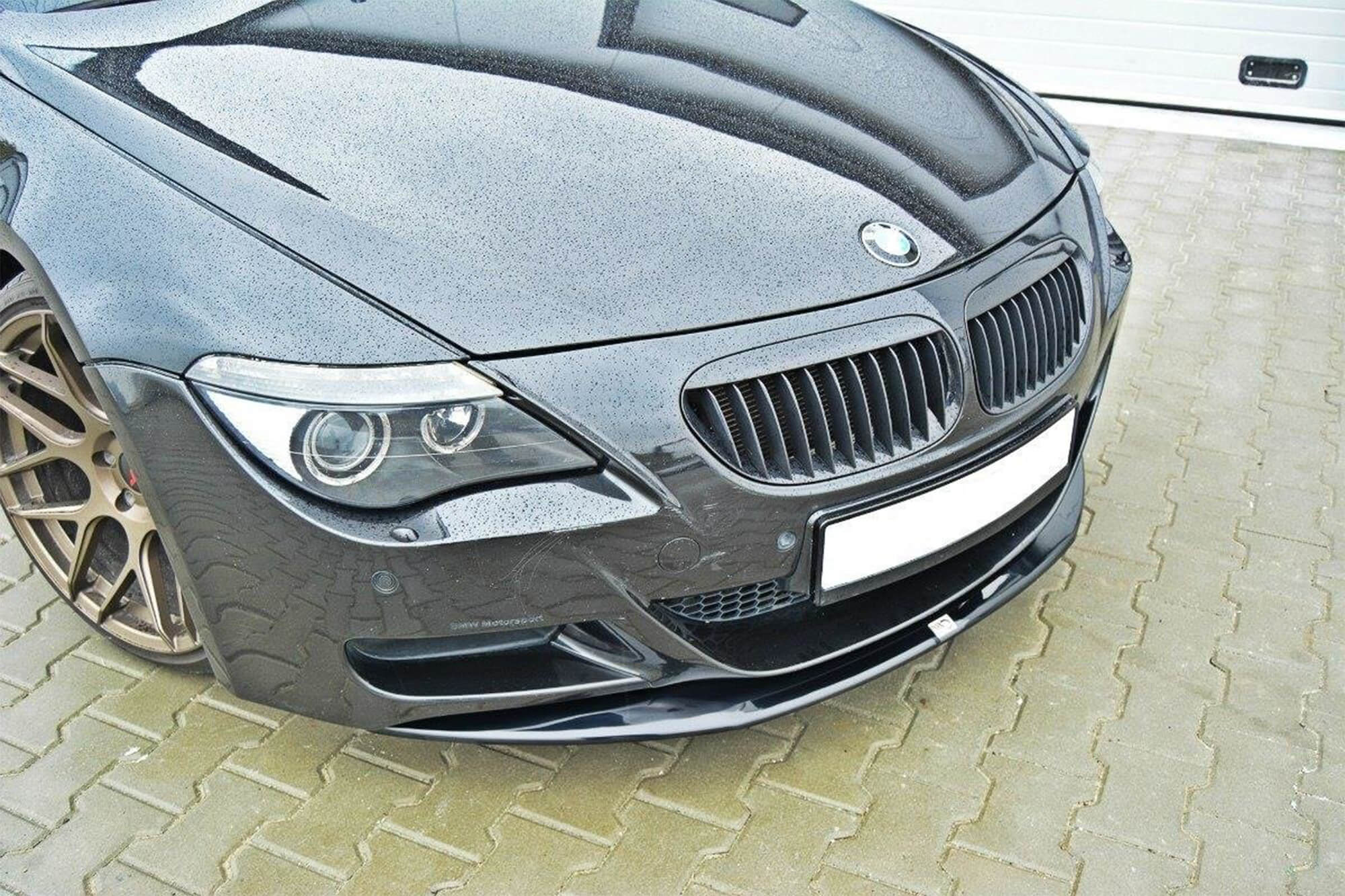 Спојлер  Maxton Design верзија 1 за преден  M6 браник на BMW серија 6 E63 2005-2010, црн мат