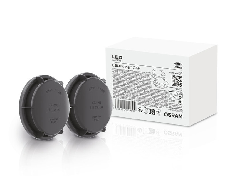 Комплет капачки Osram LEDriving CAP за фарови, Ф120мм, 2 бројки