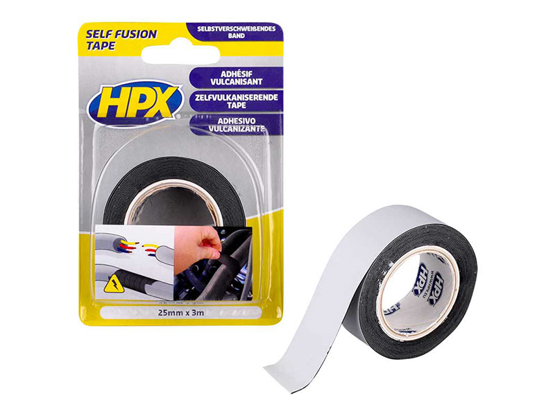 Вулканизерска лента HPX 25mm/3m црна