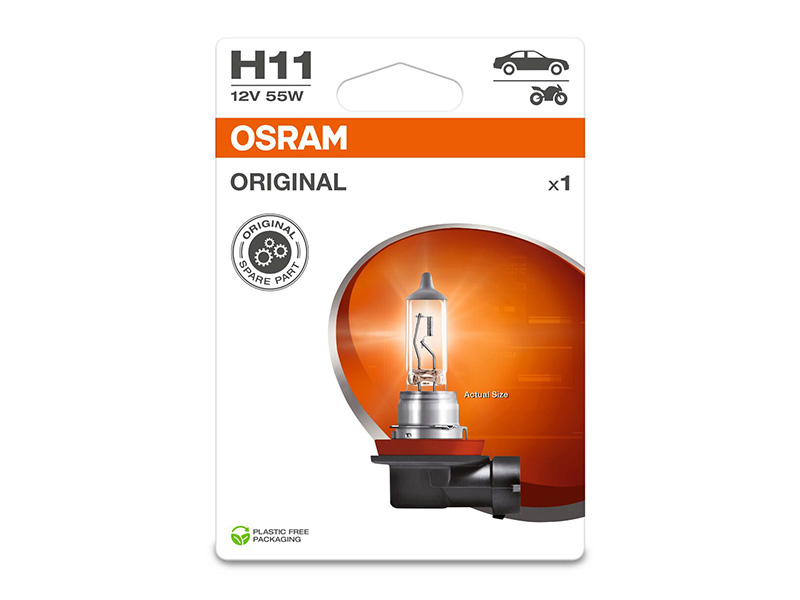 Халогенска сијалица Osram H11 Original 12V, 55W, PGJ19-2, 1 бр.