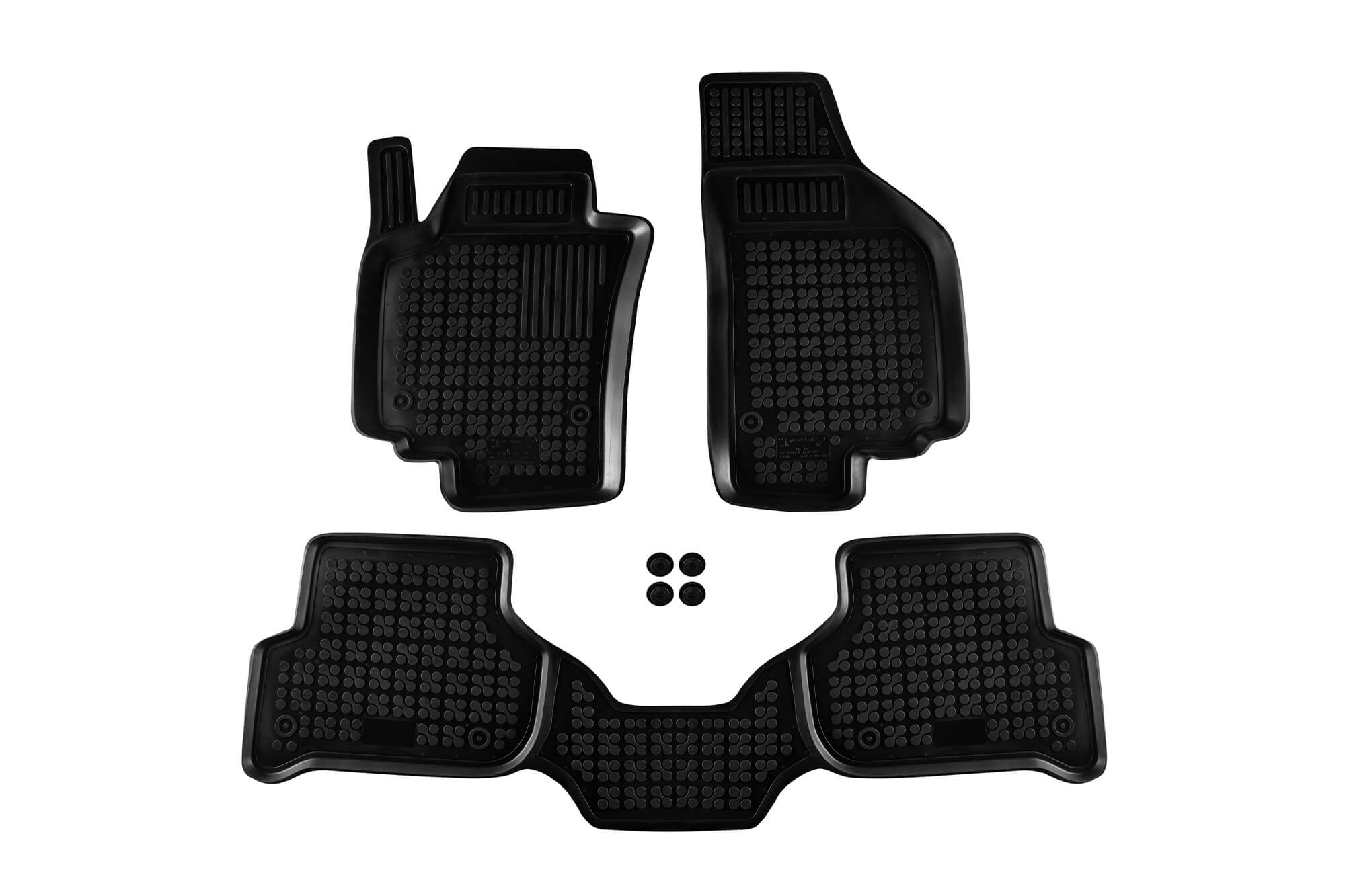 Гумени патосници Rezaw-Plastза Seat Altea XL 2006-2015 3 дела црни