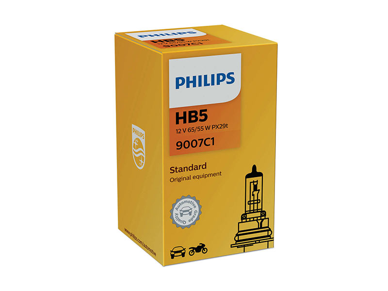 Халогенска сијалица Philips HB5 Standard 12V, 65/55W, PX29T, 1 бр.