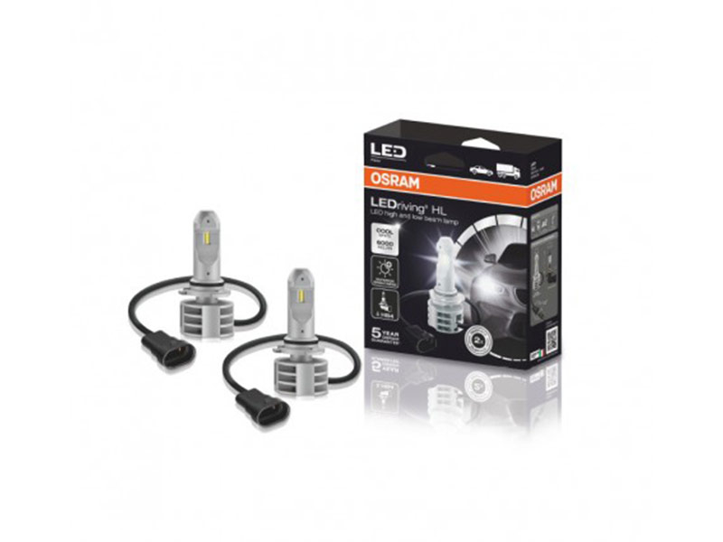 LED сијалици Osram за фарови HB4, генерациo 2, ладно бела  светлина, 12V/24V, 14W, P22d