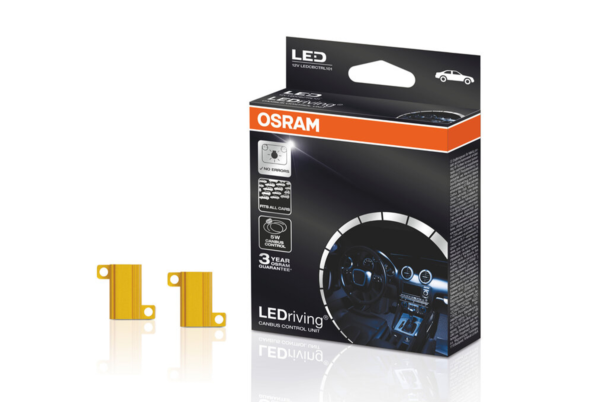 Комплет адаптери Osram 5W тип Canbus