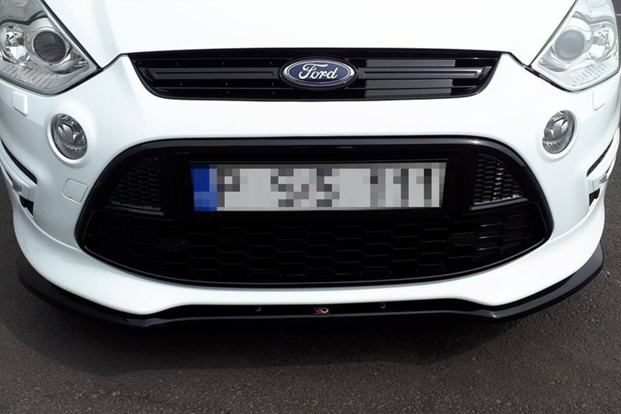 Спојлер  Maxton Design за преден  Titanium браник на Ford S-Max 2010-2015, боја карбон