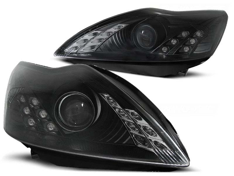 Комплет тунинг фарови со LED светла за Ford FOCUS MK2 02.2008-2010 , лев и десен