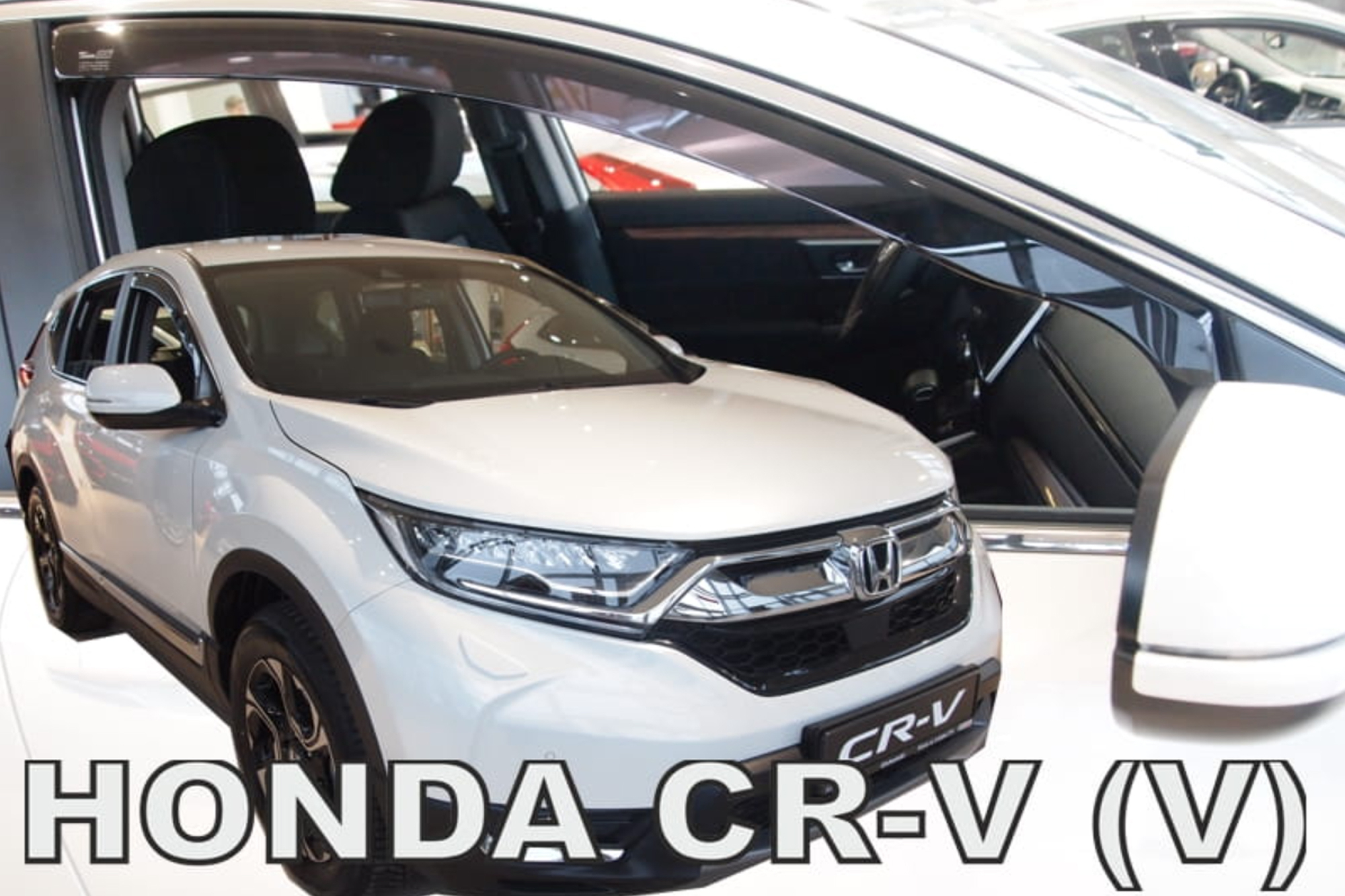 Предни ветробрани Heko за Honda CR-V по 2018 година, затемнети, 2 бројки