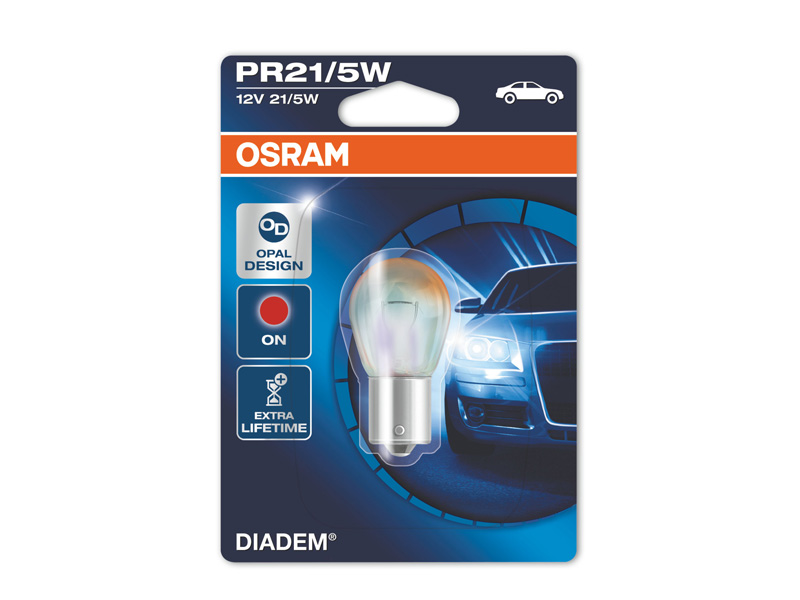 Халогенска сијалица Osram PR21/5W Diadem 12V, 21/5W, BAW15d, 1 бр.