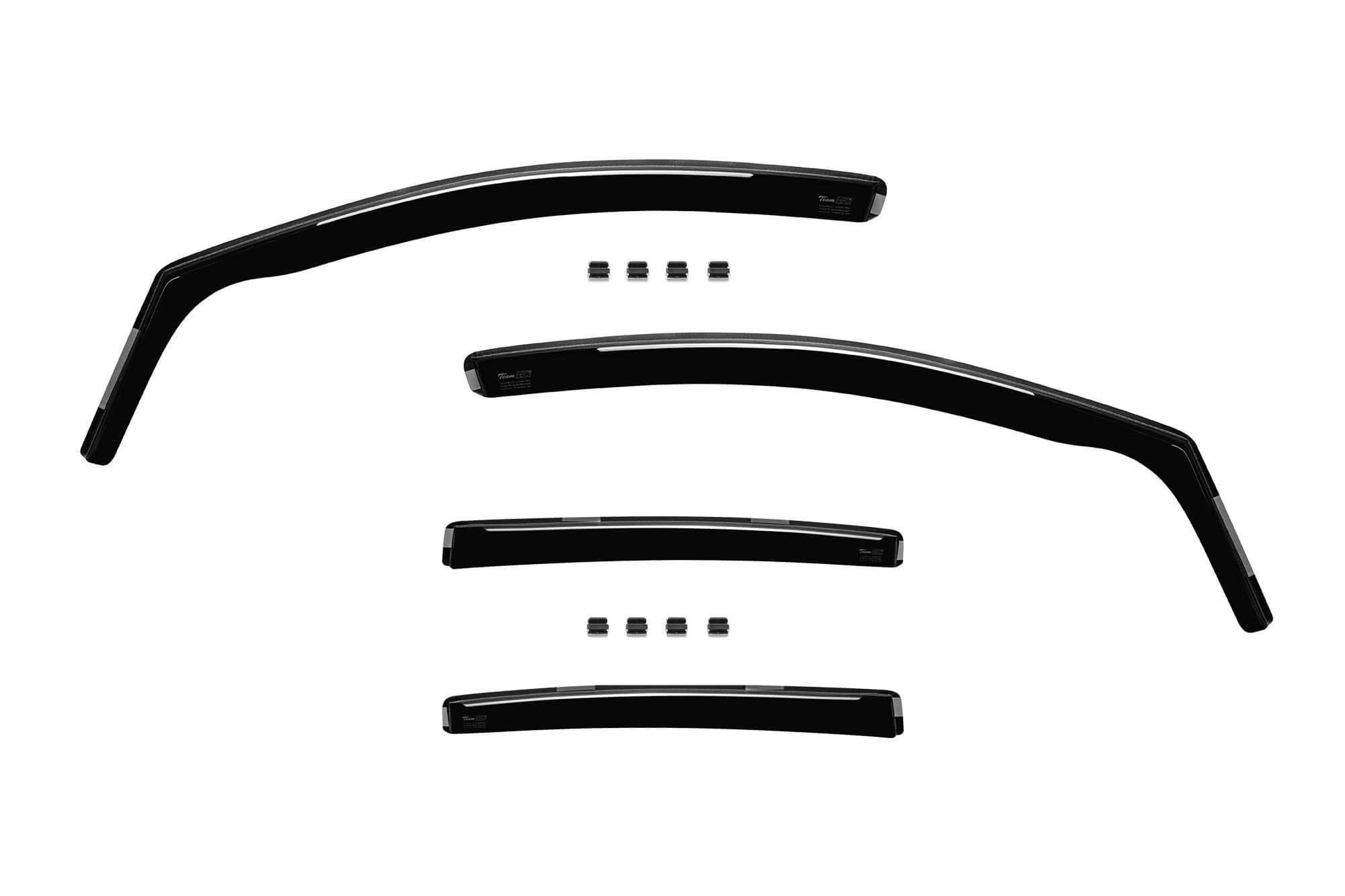 Комплет ветробрани Heko за Jaguar XF X250 2007-2015, затемнети, 4 бројки