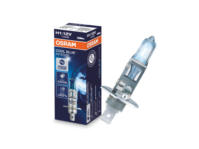 Халогенска сијалица Osram H1 Cool Blue Intense 12V, 55W, P14.5s, 1 бр.